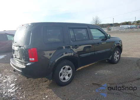 2011 Honda Pilot Lx z USA, uszkodzony, nr VIN 5FNYF4H20BB040078